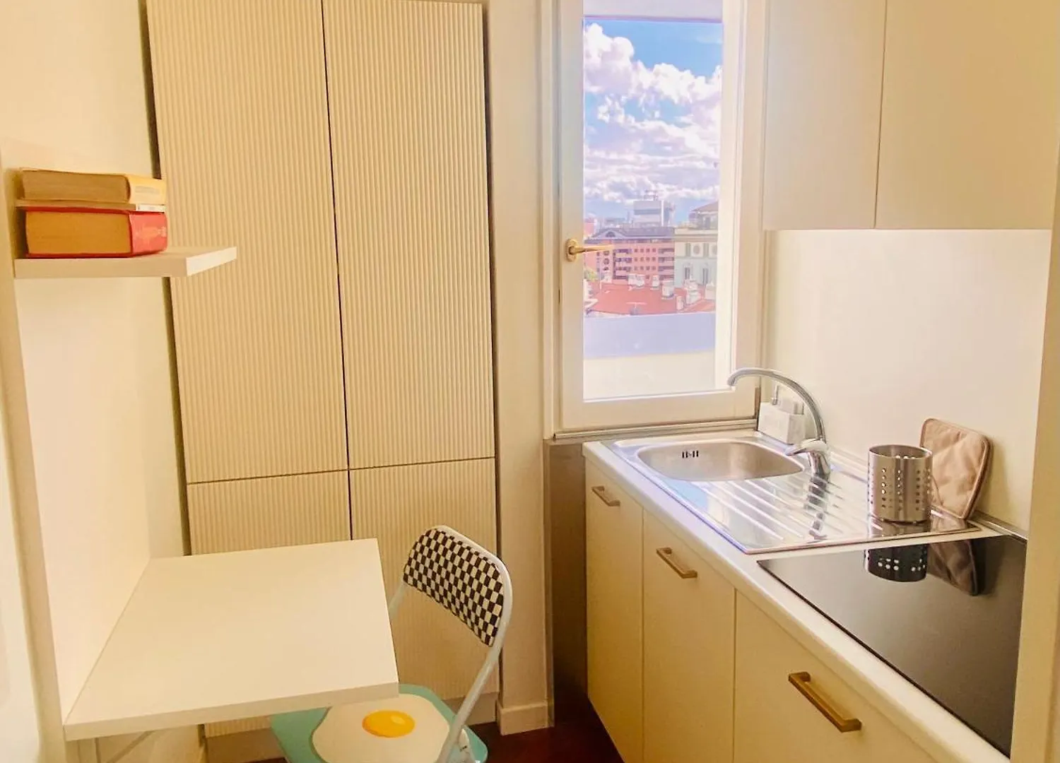 밀라노 Charming Attico Vista Duomo 아파트